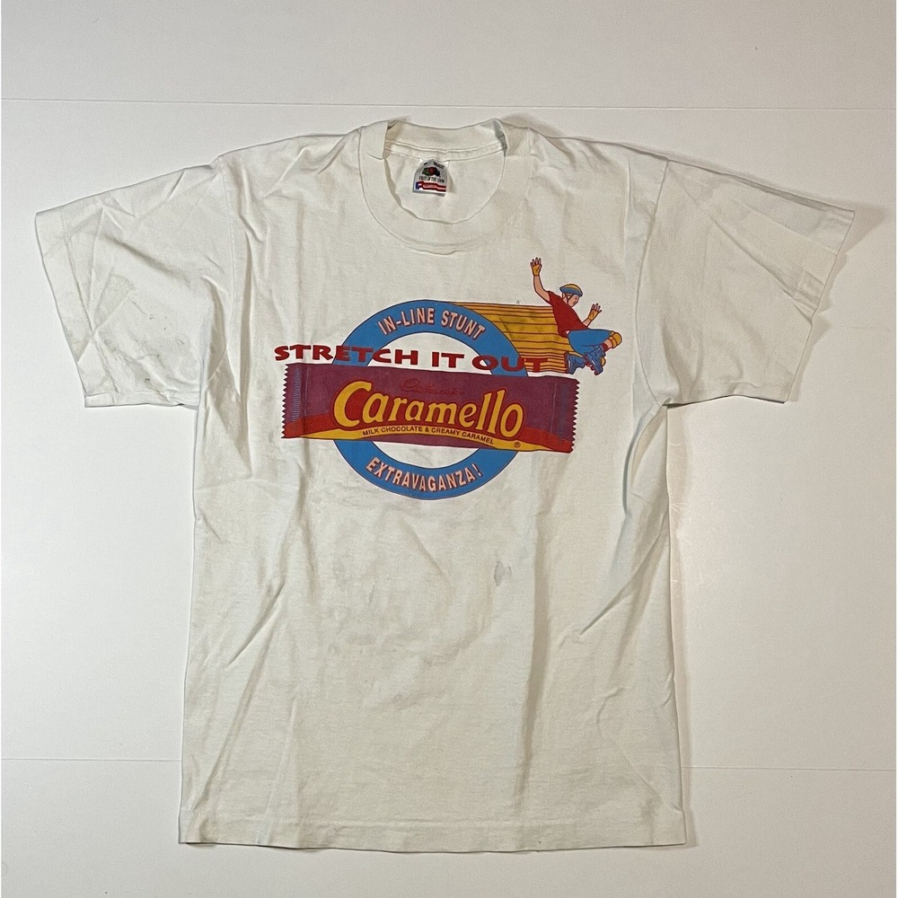 Vtg Caramello Candy Bar Aggressive Inline Skate 1992 Rollerblade Size Medium